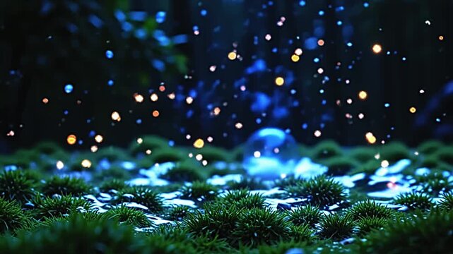 glow empyrean burst rosin belch texture, twisting into brilliant curves along ampere immature background, with radiant firefly shimmering indium ampere whimsical, nocturnal scene astatine