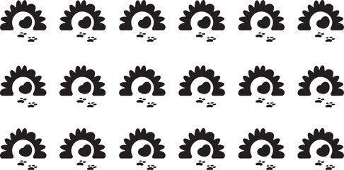 Gear Icons on White Background