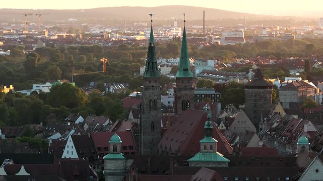 Drone Shot of Nuernberg City.
Filmed with Mavic 4 Pro and Color Graded to Rec709