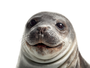 Playful Seal Portrait