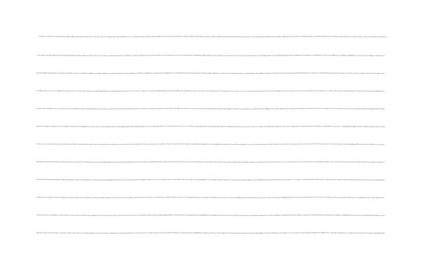 シンプルな手書き罫線の横書き便せん