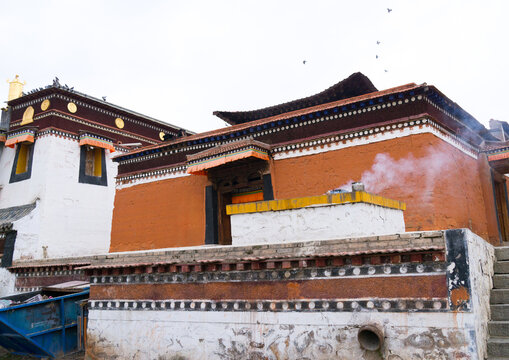 Hezuo  monastery, Gansu province, Hezuo, China