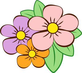 vector illustration of a flowers