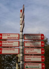 street sign in london