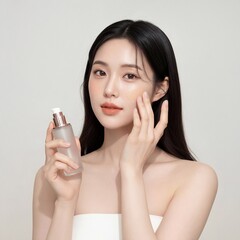 Natural Beauty Routine with Soft Makeup
