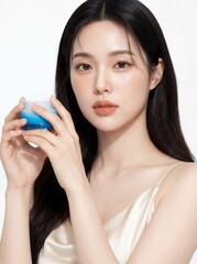 Natural Beauty Routine with Soft Makeup
