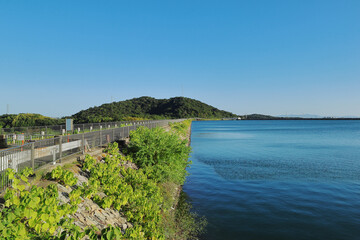 Fototapeta premium 平荘第2ダム（兵庫県）