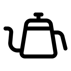 Obraz premium coffee kettle icon