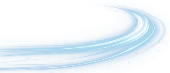 Futuristic neon light lines. Light movement effect. Blue neon ring. Glowing circle. Glow effect. Round light frame. abstract light lines of movement and speed.