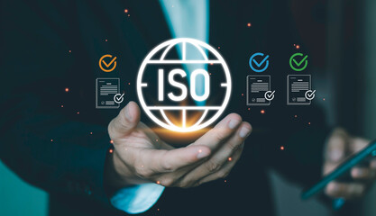 The ISO certification, international standards for quality management, encompassing of international certification, regulatory compliance, business excellence, and professional service auditing.