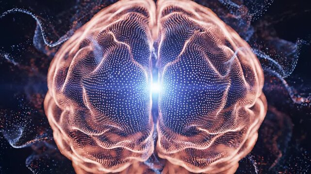 Digital representation of a human brain