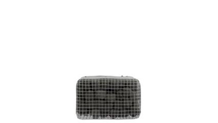 Isolated Black Toaster on Transparent Background