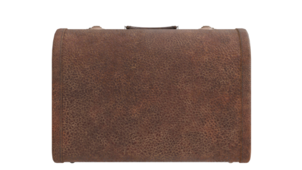 Vintage Brown Leather Briefcase