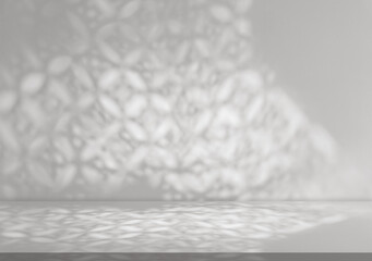 Islamic pattern arabesque overlay for Eid Mubarak,Ramadan background.Blurry shadow abstractdesign...