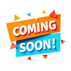Coming soon announcement message