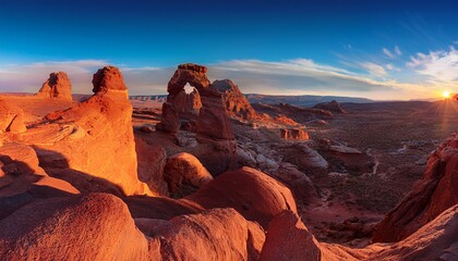 Majestic Rock Formation Landscape