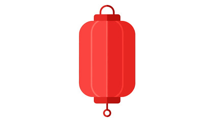 Obraz premium Decorative Red Chinese Lantern for Festive Celebrations and Cultural Events