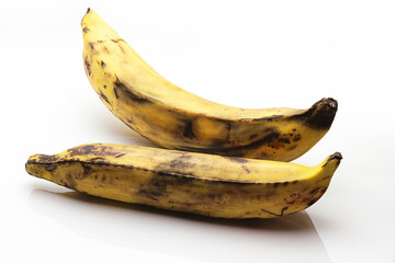 Sweet Plantain isolated , close up , on white background © Thomas Montini