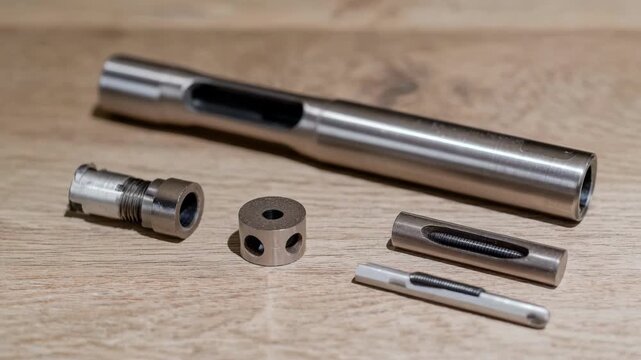 Customizable stem remover blade with interchangeable parts demonstrating versatility in cutting various stem thicknesses for professional horticulture.