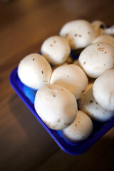 barquette de champignons