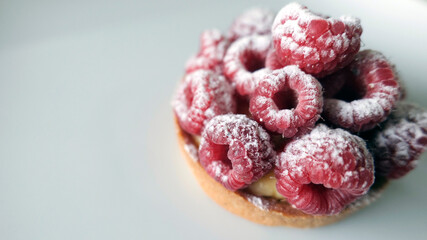 gros-plan sur une tartelette