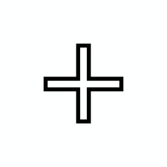 Obraz premium Add Plus Sign