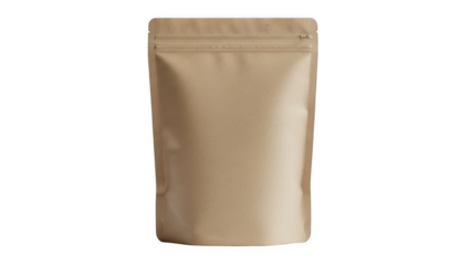 Brown kraft paper stand-up pouch
