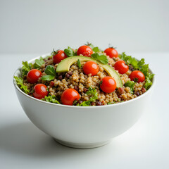 salad with tomatoes and feta