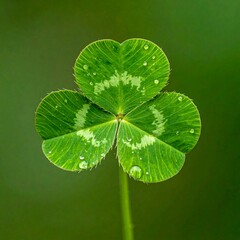 Three-Leaf Clover - A Symbol of Irish Heritage and Natural Beauty.