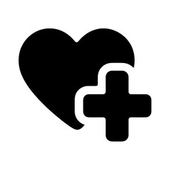 Obraz premium PNG Heart health medical symbol