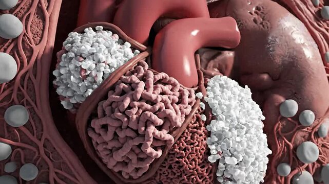 Cinematic Journey Through Multiple Myeloma Plasma Cells
