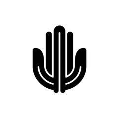 Obraz premium Solid black screen. Complete darkness. Abstract representation of nothingness. Pure void. Undefined. Blank