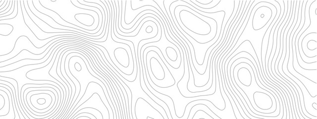 Abstract pattern with lines seamless pattern and topography. sea map and mounted map area space geometrics line technology topo landscape grid map discovery area. Modern design white background.