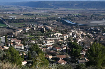 rando &agrave; Volx (Provence)