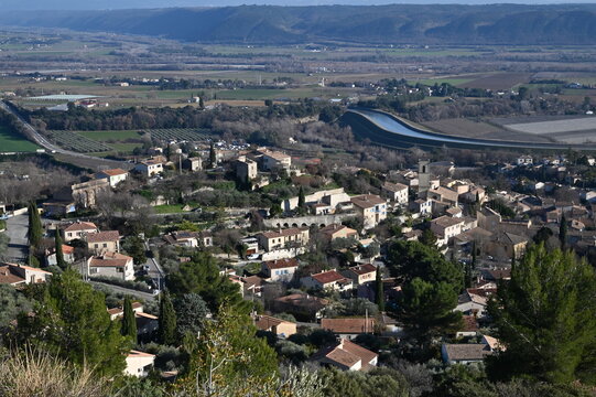 rando &agrave; Volx (Provence)