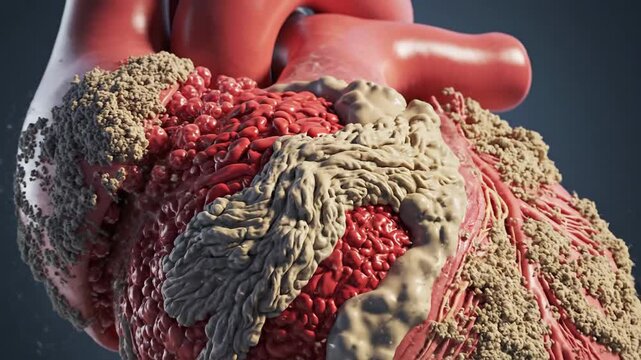 Animated Journey Through Acute Pericarditis Inflammation