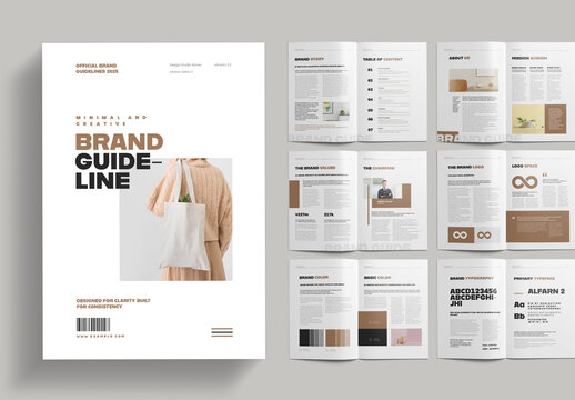 Brand Guidelines Layout