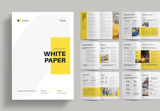 White Paper Template Layout