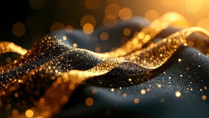 Light effect wave diffusion scene