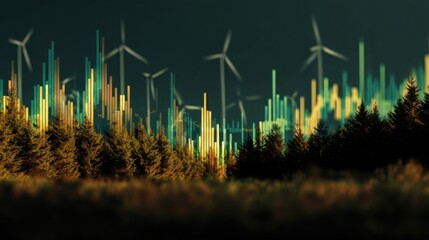 Focused and Sustainable Investment Scene Combining Finance with Natural Elements and Renewable Energy