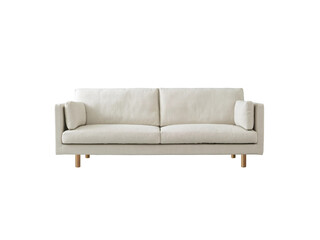 Fototapeta premium comfortable sofa isolated on white