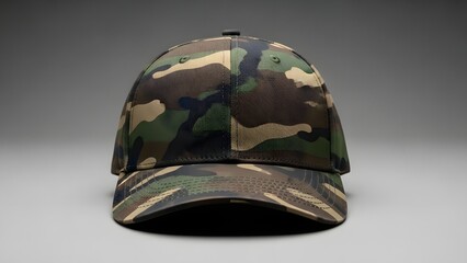 Fototapeta premium Camouflage baseball cap