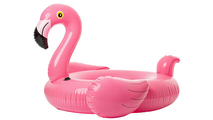Vibrant pink flamingo pool float for summer fun and relaxation