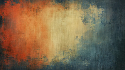 Obraz premium grunge background with space for text or image. Mysterious Deep Blue Grunge Texture