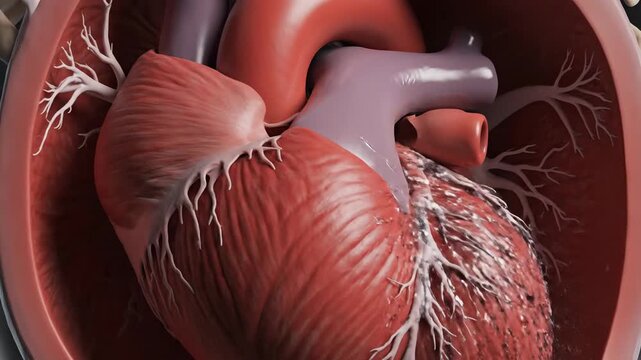 Cinematic Journey Through a Hypertrophic Obstructive Heart