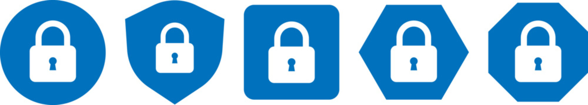 Cyber Security & Privacy Symbol Vector