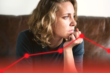 Person suffering from depression