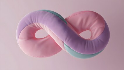 Playful Eternity: A Soft Velvet Symbol of Endless Affection