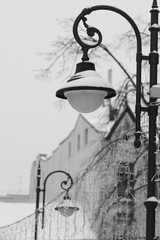 old street lamp