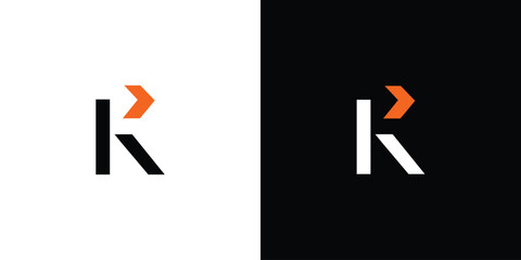 The K move logo design is modern and professional